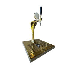 Chopeira Naja Dourada Deluxe Gobbo 1 Via - Inox alto padrão kit completo